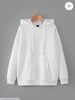 1 Pcs Men's Fleece Plain Hoodie